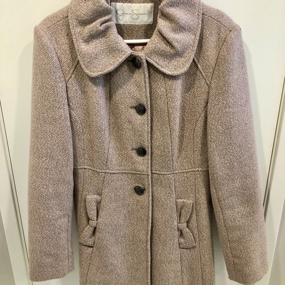 jessica simpson pink peacoat